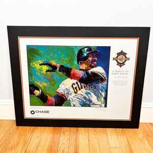 Leroy Neiman  "A Tribute To Barry Bonds" 15x25 Poster Giants 40th Anniv.